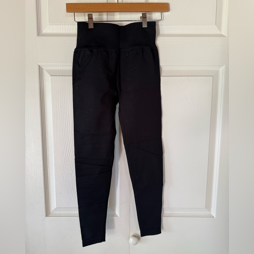 Women’s Black High-Waist Leggings